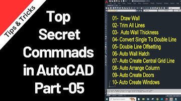 Top Secret Commands For Fast Working In AutoCAD | Best Time Saving Commands  | KDS