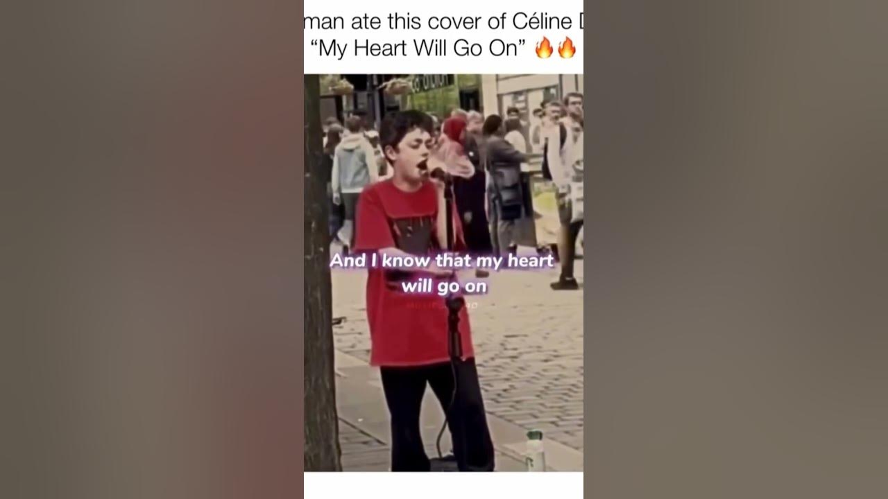 Little man killing it with the cover of  My Heart Will Go On | Celine Dione | Titanic
