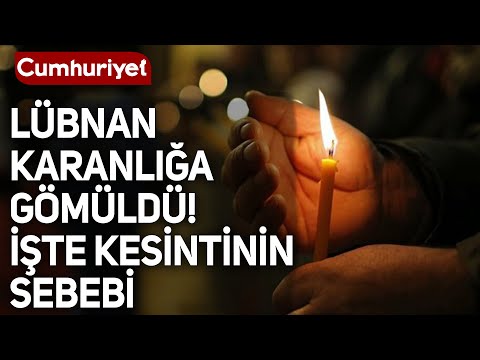 Lübnan karanlığa gömüldü: İşte elektrik kesintisinin sebebi