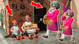 Poor Granny vs Rich Scary Teacher - محاكاة ساخرة للرسوم المتحركة المرعبة (ص 116)