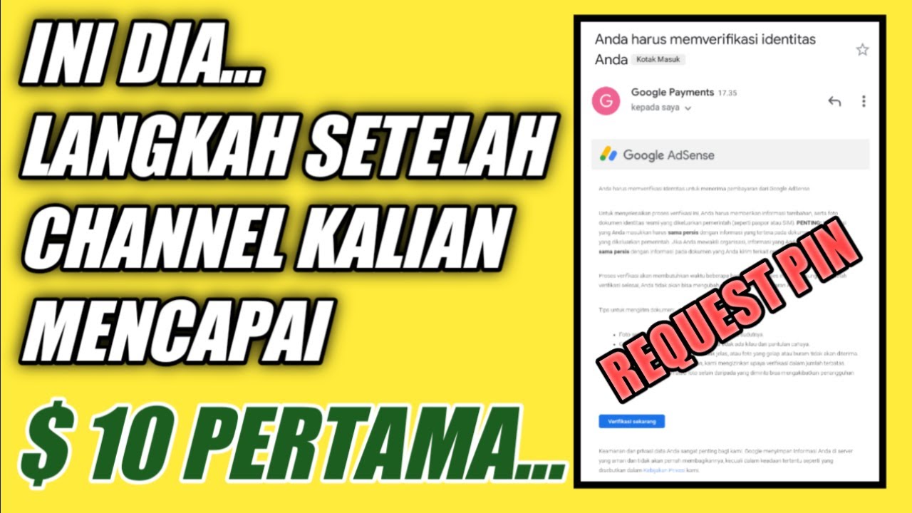Pin Pertama Adsense: Perjalanan Menuju Kebebasan Finansial Melalui Monetisasi Konten