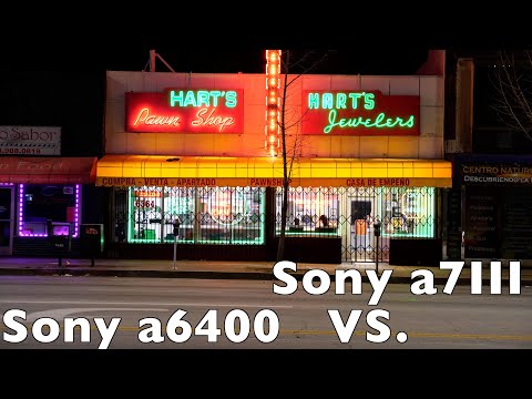 Sony a6400 Vs Sony a7III 4K video test