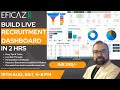 Recruitment Dashboard on Google Data Studio - Webinar