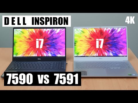 DELL INSPIRON 7590 VS 7591 COMPARED | i7 9750H |