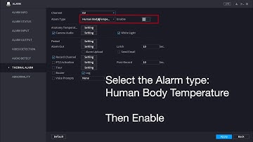 Thermal Temp NVR setup v1