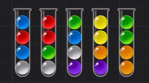 Ball Sort Puzzle - Color Game Level 19 Solution