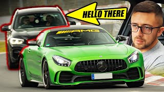 780hp BMW X3M Meets 2x AMG GT R // Nürburgring