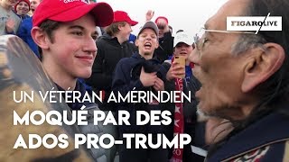 États-Unis : un vétéran amérindien moqué par un groupe d'adolescents pro-Trump