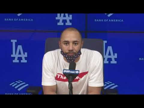 Dodgers postgame: Mookie Betts talks clutch home run, extra-innings rule