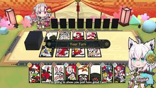 Holo no Hanafuda - Demo Koi-Koi Gameplay (Veteran battle)