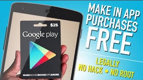 How To Get Free In-App Purchases (Android) *No Root* (Re-Upload)