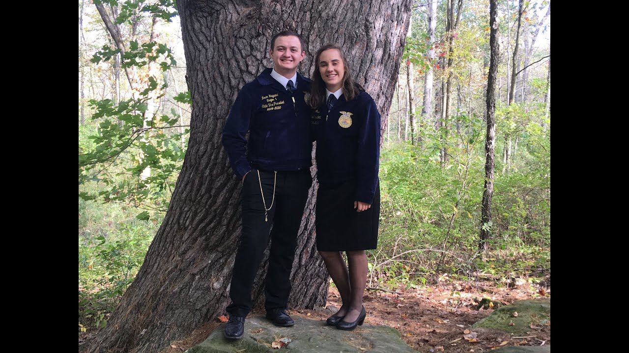 92nd Michigan FFA State Convention Haili Gusa Devin Haywood Retiring Address YouTube