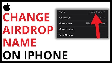 How to Change AirDrop Name on iPhone [QUICK GUIDE]