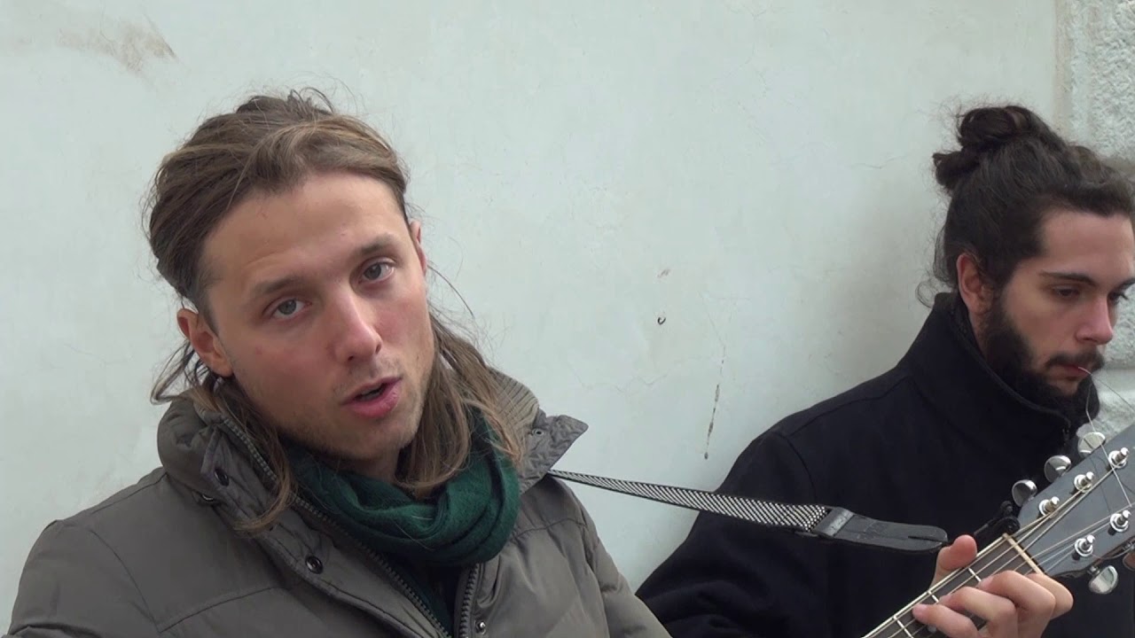 Music of Venice in Carnival Week. Buskers