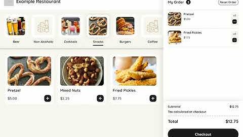 Order Kiosk for Clover Update 2022