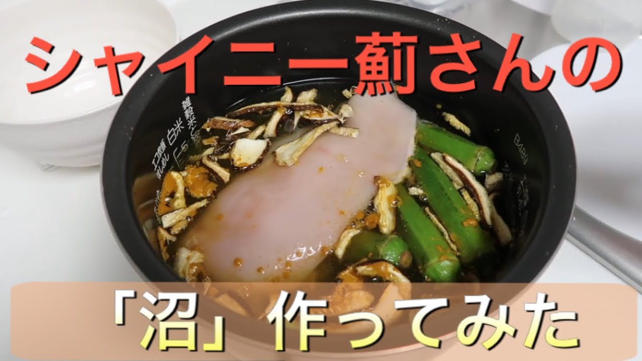 シャイニー薊さんの減量飯 沼 作ってみた Youtube