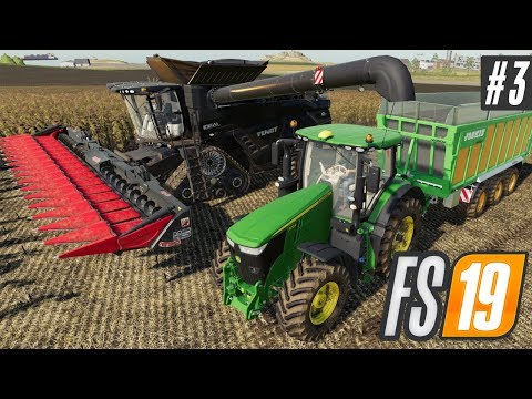 FENDT Ideal 8T, John Deere 7270R Traktör - Farming Simulator 19