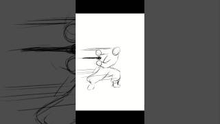 Hadoken Fireball Animation Test Time-lapse in Clip studio paint #paintstudio #clipstudiopaint