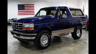 1996 FORD BRONCO