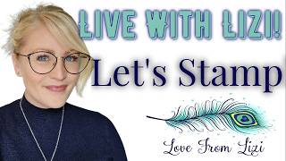 Live With Lizi - Let's Stamp! Using June Card Kit, Feeling Fruity! - Love From Lizi