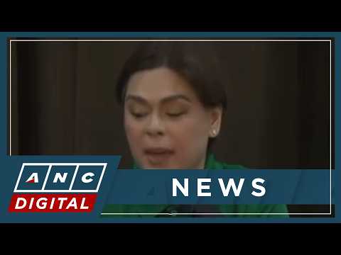 VP Duterte denies alleged ex-police officer Gracioso's claim of cash deliveries | ANC