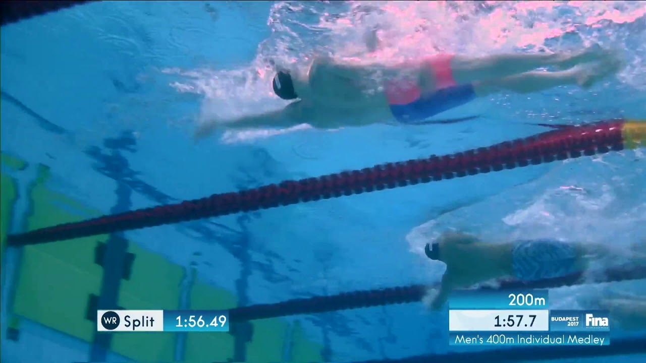 Chase kalisz 🇺🇸 Men's 400m Individual Medley Final Fina 2017 World Swimming Championship Budapest