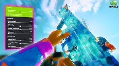 The BEST Nvidia Filters For BO6 Warzone (Maximum FPS & Visibility) 😍🏝️💜