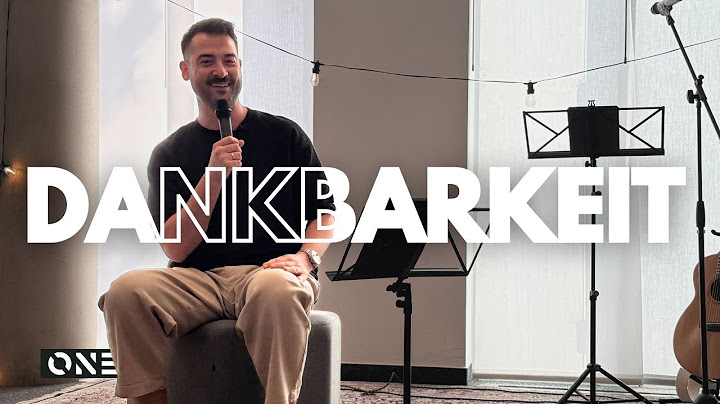 Dankbarkeit - der einzige Weg ins Promised Land | Michael Fischer | ONE Church