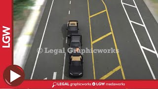 Car Person Accident Recreation 3D Animation