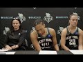 Sandy Brondello, Sabrina Ionescu, and Betnijah Laney-Hamilton Press Conference | Liberty vs. Fever