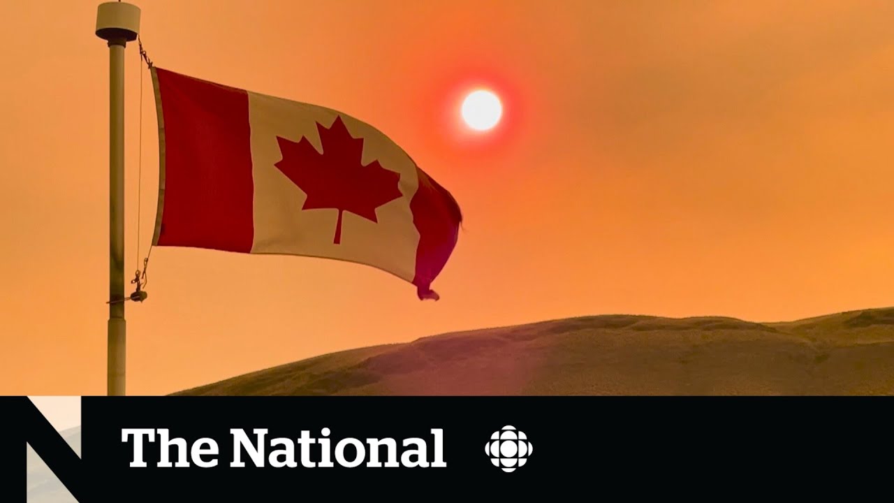 Wildfires drive thousands from their homes in western Canada - YouTube