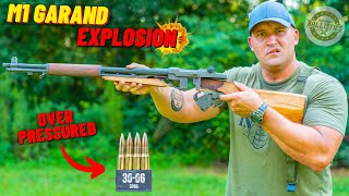 The M1 Garand Exploded !!! (When Guns Go Boom Ep - 9)