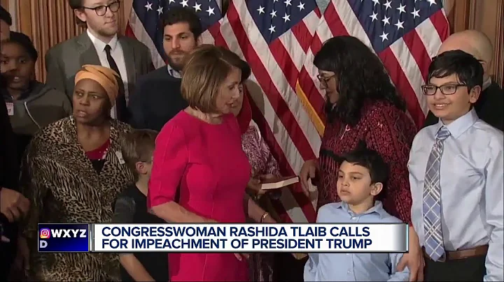 Rep. Rashida Tlaib: 'We're gonna impeach the motherf***er."