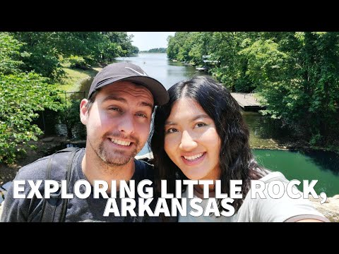 Exploring Little Rock, Arkansas | Day One | Travel Vlog