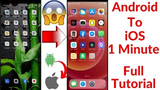 Turn Your Phone Into IPhone || iOS On Android || Use IPhone Features On Android || ITech Official screenshot 4