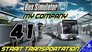 Bus Simulator | MY COMPANY 41 | Strait Transportation Authority (4/16/20) New Map Expansion