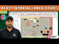 #10 Revit Architecture: Place Component in Revit (Add Furniture)