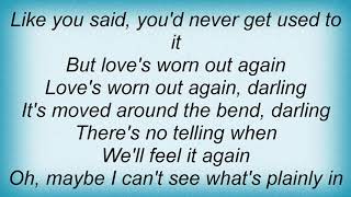 America - Love&#39;s Worn Out Again Lyrics