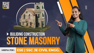 Stone Masonry | Building Materials | JE | ESE #JUNIOR ENGINEER#ESE#GATE