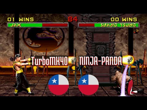 FT5 @mk2: TurboMK40 (CL) vs NINJA-PANDA (CL) [Mortal Kombat 2 Fightcade] Mar 10