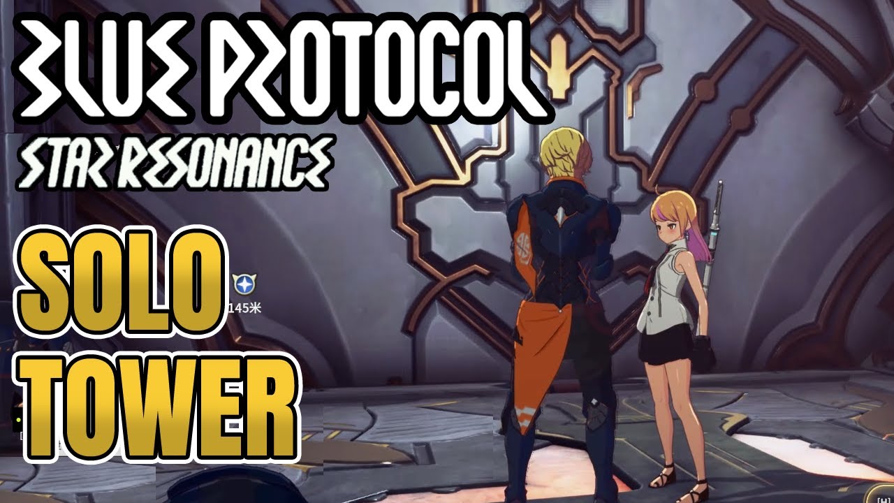[Blue Protocol Star Resonance] Solo Tower - Mecha Dungeon (CBT)