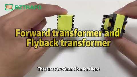 Forward transformer vs  flyback transformer