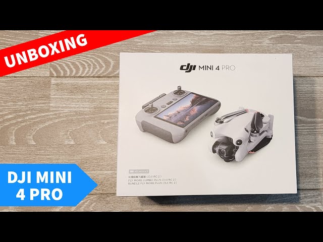  DJI Mini 4 Pro Fly More Combo Plus with DJI RC 2, Mini