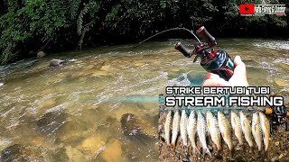 Stream Fishing | Rezeki Banyak Strike | Casting Pelian | Saiz Spoon Terbaik Untuk Casting Jeram