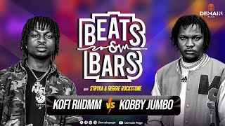 #BeatsAndBars Kofi Riidmm Vs Kobby Jumbo ft. Reggie RockStone | Hosted by Stryka . 