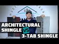 Architectural VS 3-Tab Shingle (What's The Difference?)