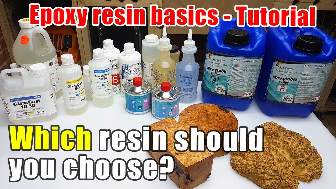 Resin Basics which Resin should you choose - Resin Tutorial - YouTube
