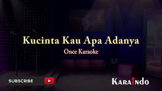 Karaoke Once kucinta kau apa adanya Aku Mau (Cover Instrumental) chords