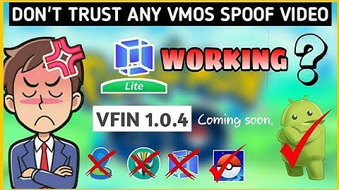 👉VMOS LITE working or not? || VFIN 1.0.4 coming soon || Pokemon go spoof in android mobile.