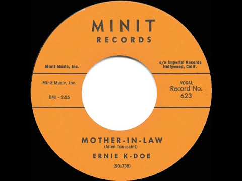 1961 HITS ARCHIVE: Mother-In-Law - Ernie K-Doe (a #1 record)